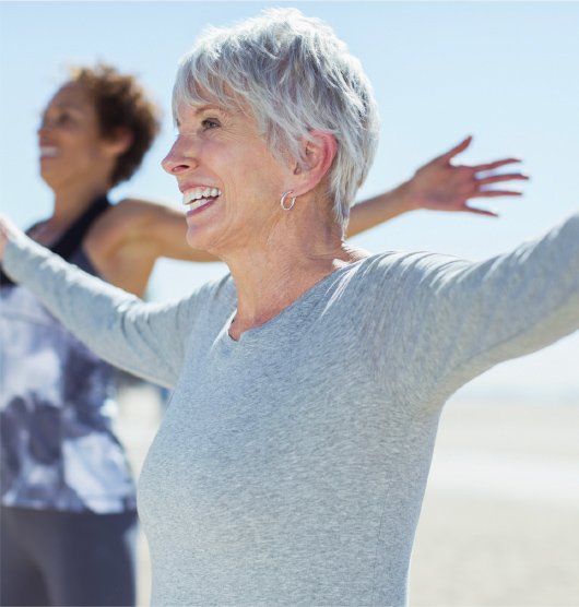 Mujer haciendo ejercicio
